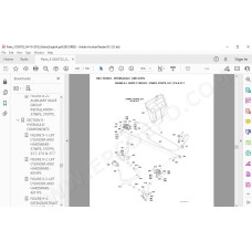JLG Telehandler 4014PS spare parts manual