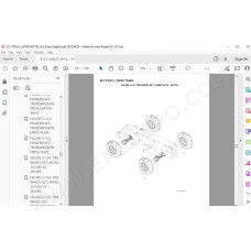 JLG Telehandler 4017RS spare parts manual