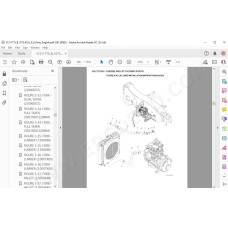 JLG Telehandler 4523 spare parts manual