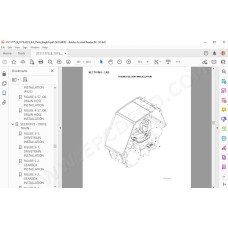 JLG Telehandler 4523 spare parts manual