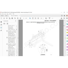 JLG Telehandler 534D-10 spare parts manual