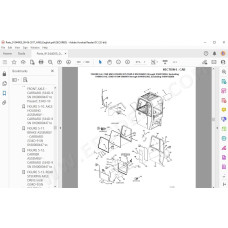 JLG Telehandler 534D-10 spare parts manual