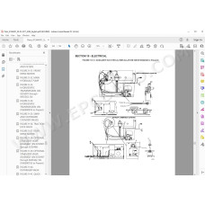 JLG Telehandler 544D spare parts manual