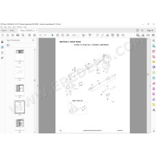 JLG Telehandler 619A spare parts manual
