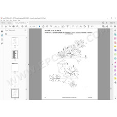 JLG Telehandler 619A spare parts manual