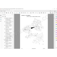 JLG Telehandler 642 spare parts manual