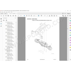JLG Telehandler 642 spare parts manual