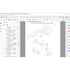 JLG Telehandler 7013H spare parts manual