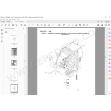 JLG Telehandler 723A spare parts manual
