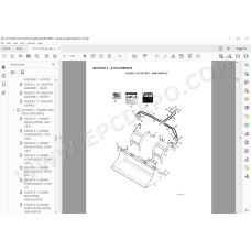 JLG Telehandler 742 spare parts manual