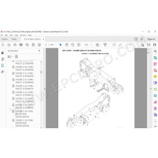 JLG Telehandler 8010H spare parts manual