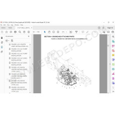 JLG Telehandler 8010H spare parts manual