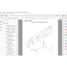 JLG Telehandler 823 spare parts manual