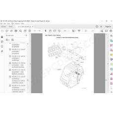 JLG Telehandler 823 spare parts manual
