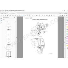 JLG Telehandler 832 spare parts manual