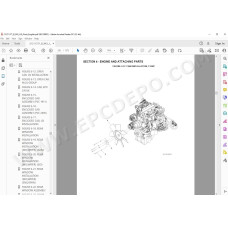 JLG Telehandler 943 spare parts manual