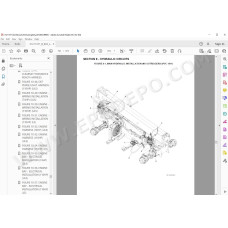 JLG Telehandler 943 spare parts manual