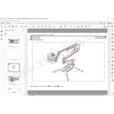 JLG Compact Crawler Boom X15JP spare parts manual