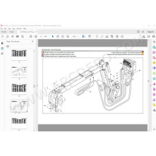 JLG Compact Crawler Boom X17J spare parts manual