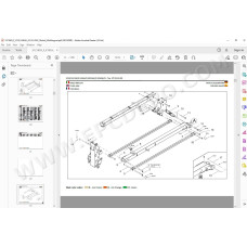 JLG Compact Crawler Boom X19J spare parts manual