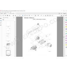 JLG Compact Crawler Boom X33JP spare parts manual