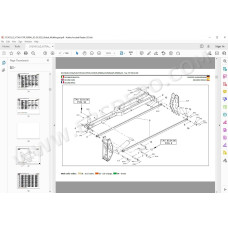 JLG Compact Crawler Boom X500AJ spare parts manual