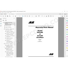 JLG Telehandler G10-55A G12-55A spare parts manual