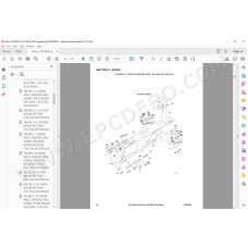 JLG Telehandler G10-55A G12-55A spare parts manual