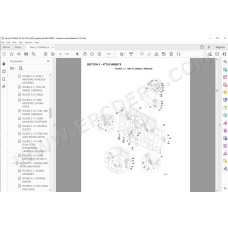 JLG Telehandler G10-55A G12-55A spare parts manual