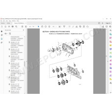 JLG Telehandler G10-55A G12-55A spare parts manual
