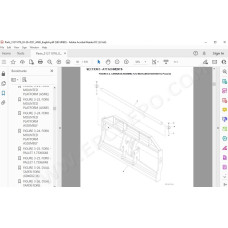 JLG Telehandler G15-44A spare parts manual