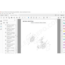 JLG Telehandler G15-44A spare parts manual