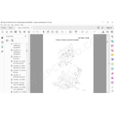 JLG Telehandler G6-23A spare parts manual