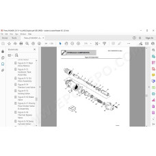 JLG Telehandler G6-42P spare parts manual