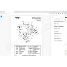 JLG Gradall Telehandler 522 524 spare parts manual