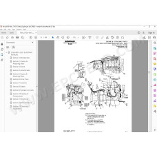 JLG Gradall Telehandler 522D 524D spare parts manual