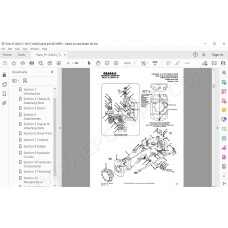 JLG Gradall Telehandler 532C-6 534C-6 spare parts manual