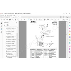 JLG Gradall Telehandler 532C-6 534C-6 spare parts manual