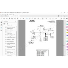 JLG Gradall Telehandler 532C-6 534C-6 spare parts manual