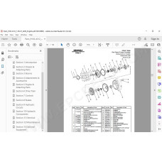 JLG Gradall Telehandler 534B-9 spare parts manual