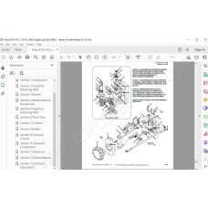 JLG Gradall Telehandler 534B-9 spare parts manual