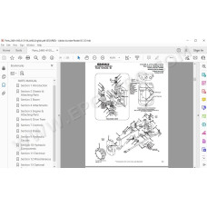JLG Gradall Telehandler 534C-9 534C-10 spare parts manual