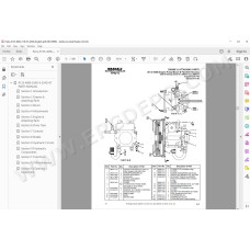JLG Gradall Telehandler 534D-6 534D-6T spare parts manual