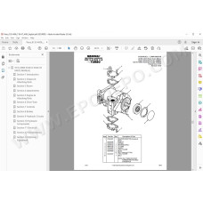JLG Gradall Telehandler 534D-6 534D-6T spare parts manual