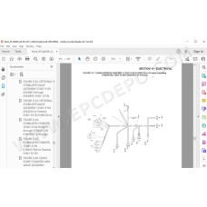 JLG Gradall Telehandler 534D-9 534D-10 spare parts manual