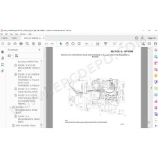 JLG Gradall Telehandler 534D-9 534D-10 spare parts manual