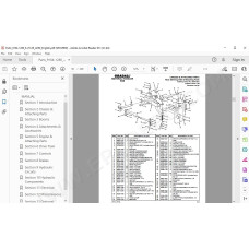 JLG Gradall Telehandler 544 spare parts manual