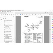 JLG Gradall Telehandler 544 spare parts manual