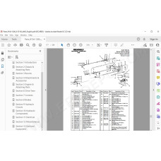 JLG Gradall Telehandler 544 spare parts manual