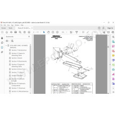 JLG Gradall Telehandler 544C spare parts manual